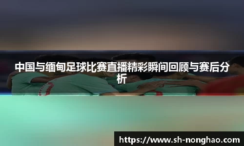 中国与缅甸足球比赛直播精彩瞬间回顾与赛后分析